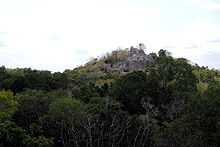 Templo de Calakmul, Reserva Biósfera Calakmul, Cabañas La Selva, Campeche